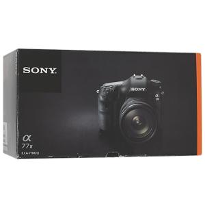 【中古】SONY 一眼 α77 II ズームレンズキット ILCA-77M2Q 訳あり 元箱あり [...