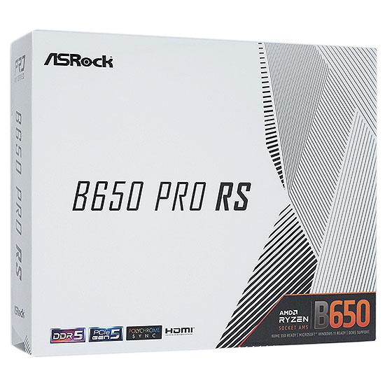 【中古】ASRock製 ATXマザーボード B650 Pro RS SocketAM5 元箱あり [...