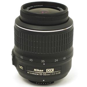 【中古】Nikon AF-S DX NIKKOR 18-55mm f/3.5-5.6G VR 訳あり [管理:1050021776]｜excellar-plus