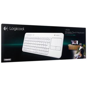 ロジクール Wireless Touch Keyboard k400rWH 未使用 [管理:1050021790]｜excellar-plus