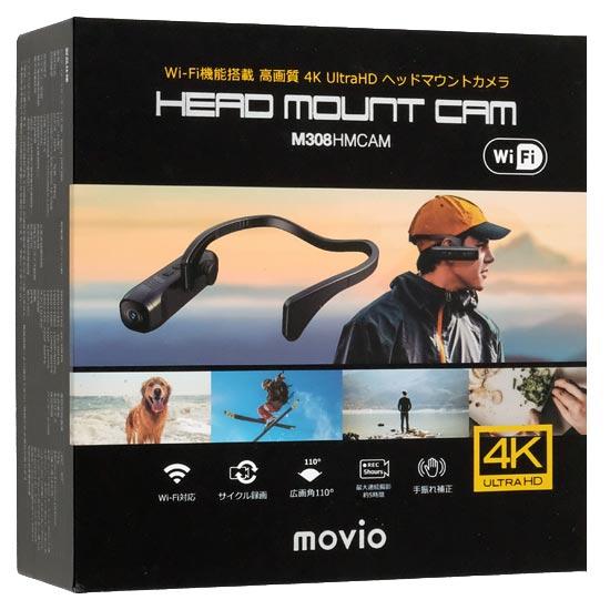 ナガオカ UltraHD ヘッドマウントカメラ movio M308HMCAM 未使用 [管理:10...