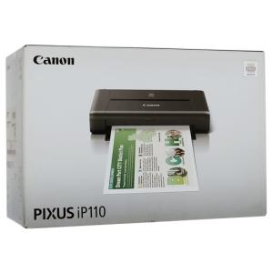 【中古】Canon製 インクジェットプリンタ PIXUS iP110 保証書・インクなし 展示品 [管理:1050022291]｜excellar-plus