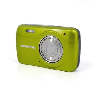 【中古】OLYMPUS デジタルカメラ VH-210 グリーン 1400万画素 [管理:105002...