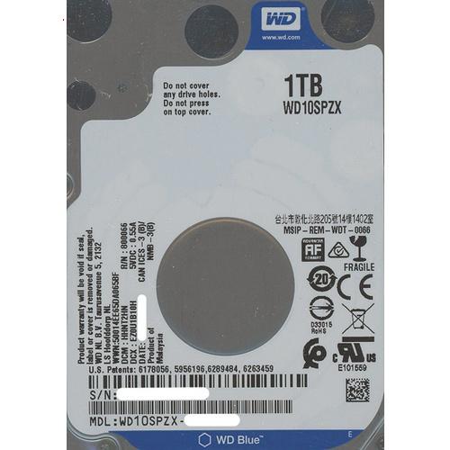 爆買【中古】WesternDigital HDD 2.5inch WD10SPZX 1TB 7mm ...