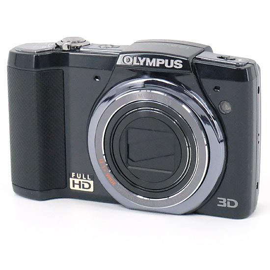 【中古】OLYMPUS デジカメ SZ-20 BLK 1600万画素 液晶画面いたみ [管理:105...