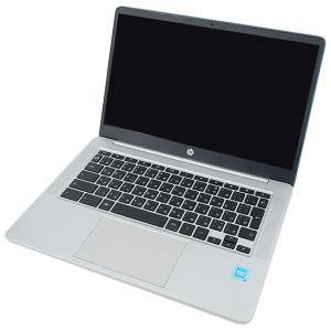 【中古】HP製 ノートPC Chromebook 14a-na1001TU エコノミーモデル フォレストティール [管理:1050023069]｜excellar-plus