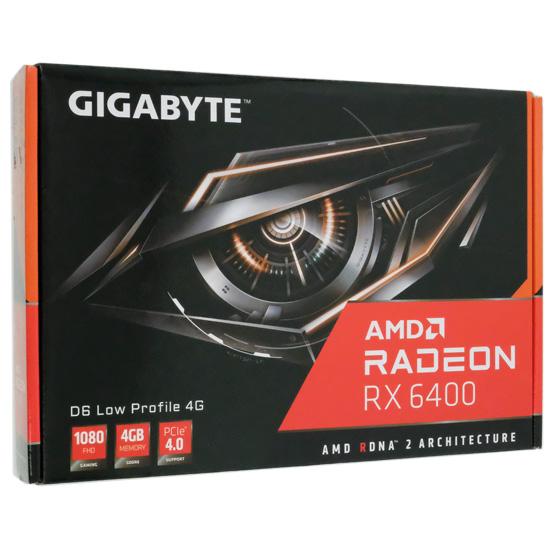 【中古】GIGABYTE製グラボ GV-R64D6-4GL PCIExp 4GB 元箱あり [管理:...