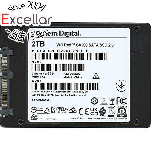 【中古】Western Digital製 SSD WD Red SA500 NAS SATA WDS...