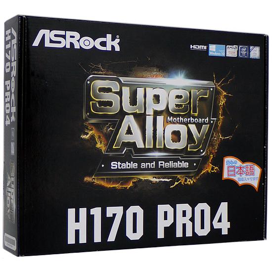 【中古】ASRock製 ATXマザーボード H170 Pro4 LGA1151 訳あり 元箱あり [...