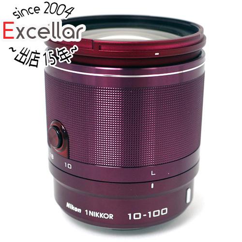 【中古】Nikon 1 NIKKOR VR 10-100mm f/4-5.6 レッド 訳あり [管理...