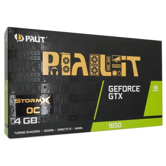 【中古】PALIT GeForce GTX 1650 StormX OC D6 4GB NE6165...