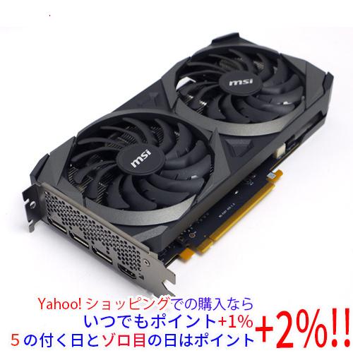 【中古】MSI製グラボ GeForce RTX 3060 Ti VENTUS 2X 8G V1 LH...