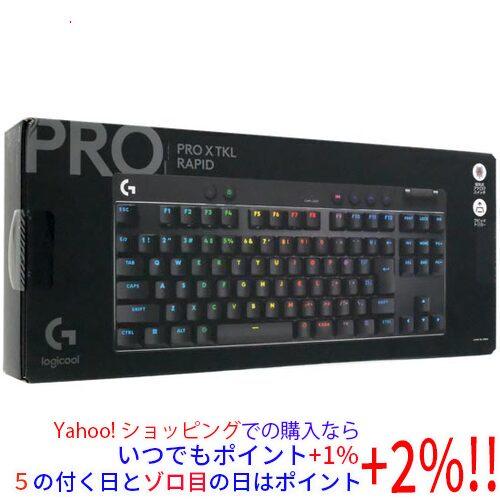 ロジクール PRO X TKL RAPID G-PKB-TKL-RTBKd ブラック 未使用