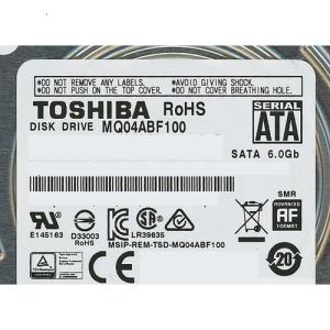 【中古】TOSHIBA(東芝) ノート用HDD 2.5inch MQ04ABF100 1TB 7mm 5000〜6000時間以内