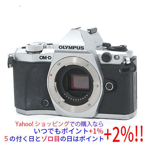 【中古】OLYMPUS 一眼レフ OM-D E-M5 Mark II ボディ シルバー モードダイヤ...