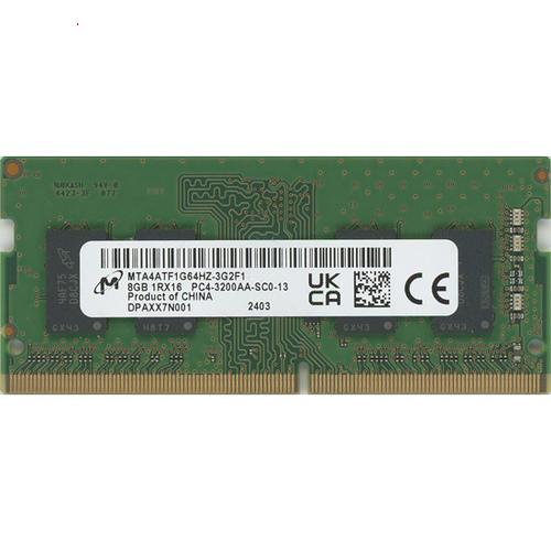【中古】Micron ノート用 MTA4ATF1G64HZ-3G2F1 SODIMM DDR4 PC...