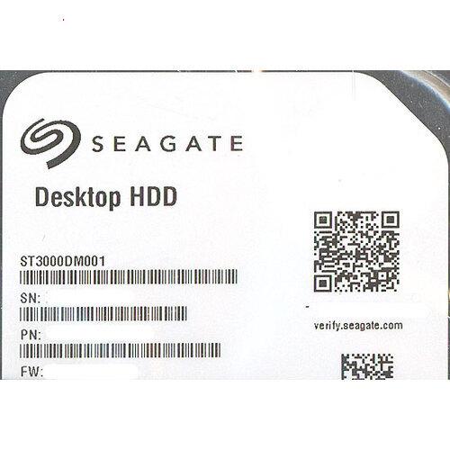 爆買【中古】SEAGATE製HDD ST3000DM001 3TB SATA600 7200 800...