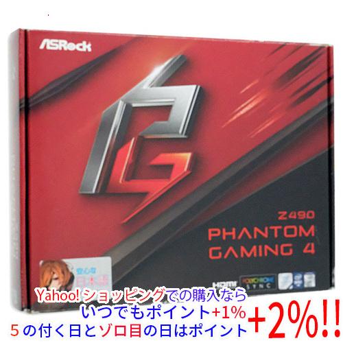 【中古】ASRock製 ATXマザーボード Z490 Phantom Gaming 4 LGA120...