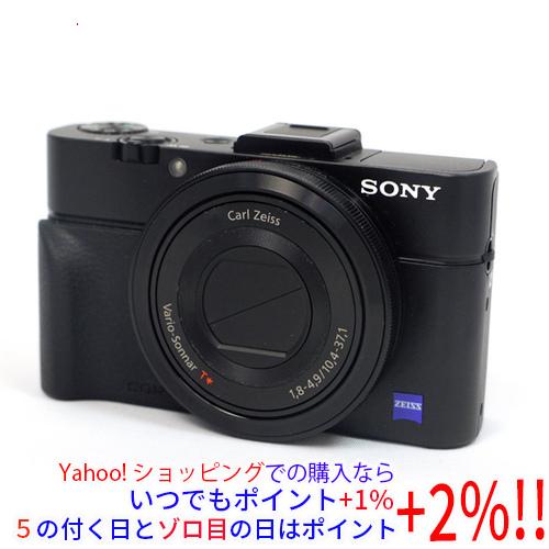 【中古】SONY製 Cyber-shot DSC-RX100M2 ブラック 2020万画素 本体・液...