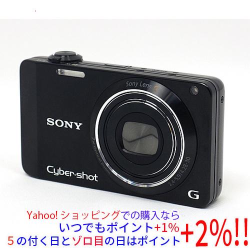 【中古】SONY製 Cyber-shot DSC-WX10 ブラック/1620万画素 液晶画面いたみ...