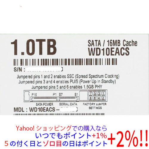 【中古】Western Digital製HDD WD10EACS 1TB SATA300 1000〜...