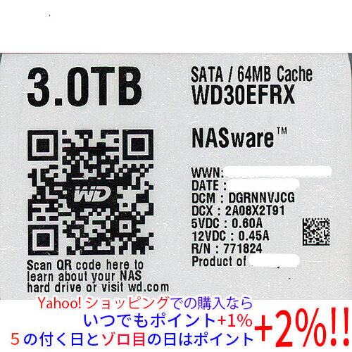 【中古】Western Digital製HDD WD30EFRX 3TB SATA600 100〜2...
