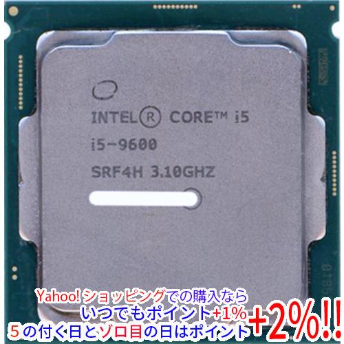 【中古】Core i5 9600 3.1GHz 9M LGA1151 65W SRF4H