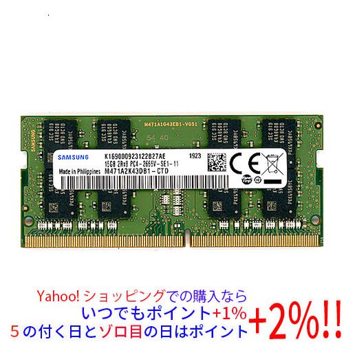 【中古】SAMSUNG M471A2K43DB1-CTD SODIMM DDR4 PC4-2666V...