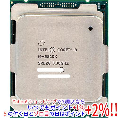 【中古】Core i9 9820X 3.3GHz LGA2066 SREZ8