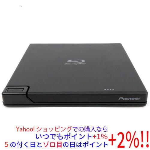 【中古】PIONEER パイオニア ポータブルブルーレイドライブ BDR-XD08LE BLACK