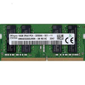 【中古】SK hynix ノート用 HMA82GS6DJR8N-XN N0 AC SODIMM DDR4 PC4-3200 PC4-25600 16GB