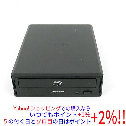 【中古】PIONEER パイオニア 外付けブルーレイドライブ BDR-X12JBK ブラック