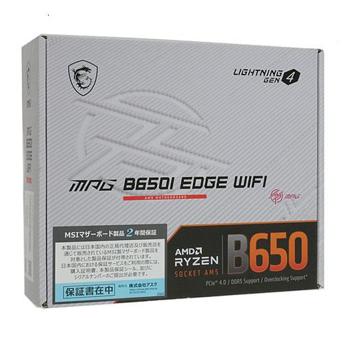爆買MSI Mini ITXマザーボード MPG B650I EDGE WIFI SocketAM5...