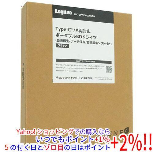 【中古】Logitec ロジテック ポータブルBlu-rayドライブ LBD-LPWCWU3CVDB...