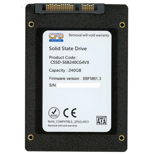 【中古】【ゆうパケット対応】CFD 2.5インチ SSD CSSD-S6B240CG4VX 240G...