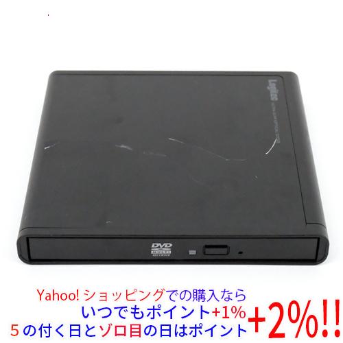 爆買【中古】Logitec ロジテック ポータブル DVDドライブ LDR-PMJ8U2LBK ブラ...