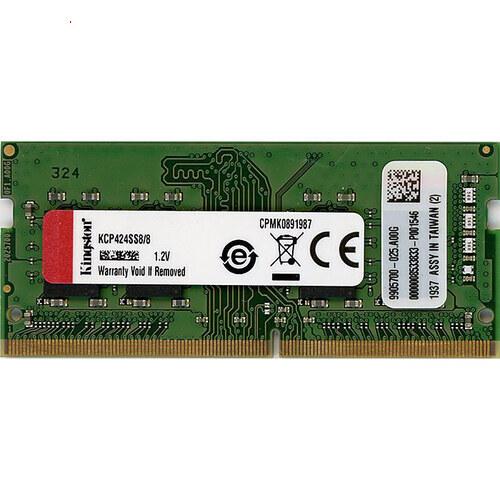 【中古】Kingston ノート用 KCP424SS8/8 SODIMM DDR4 PC4-2400...