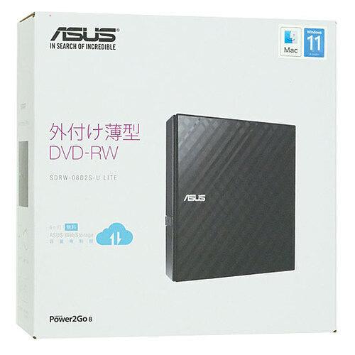 【中古】ASUS ポータブルDVDドライブ SDRW-08D2S-U LITE/BLK/G/AS/J...