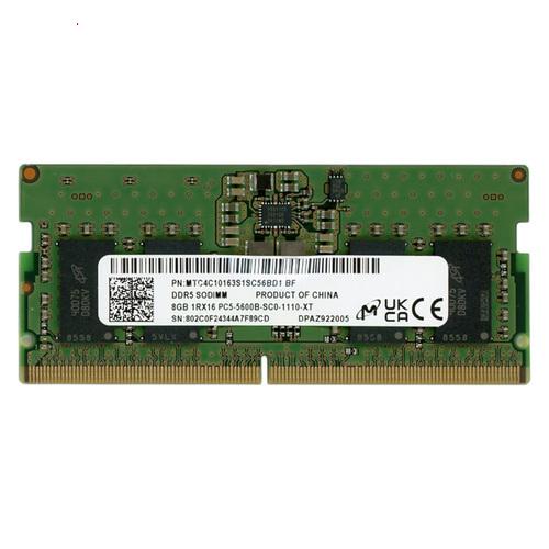 【中古】Micron ノート用 MTC4C10163S1SC56BD1 BF SODIMM DDR5...