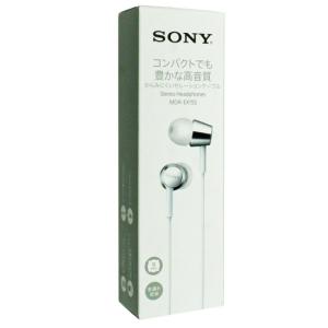SONY 密閉型インナーイヤーレシーバー MDR-EX155 (B) ブラック