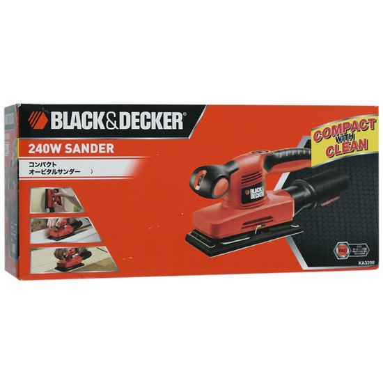 BLACK＆DECKER コンパクトオービタルサンダー KA320E [管理:1100027583]