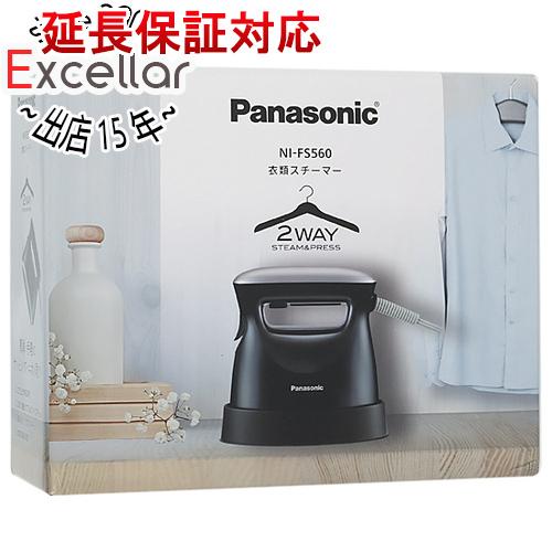 Panasonic 衣類スチーマー NI-FS560-K ブラック [管理:1100029610]