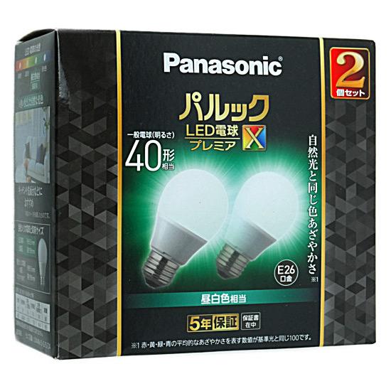 Panasonic LED電球プレミアX 4.4W 昼白色 2個入り LDA4NDGSZ42T [管...