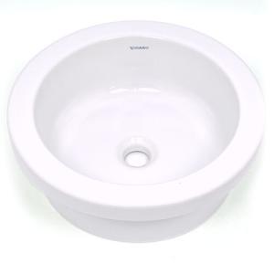 カクダイ 角型洗面器 3ホール 493-091