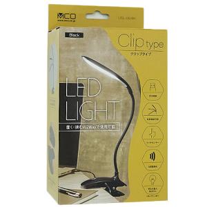 ミヨシ USB LEDライト クリップタイプ USL-06/BK ブラック