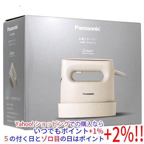 【新品訳あり(箱きず・やぶれ)】 Panasonic 衣類スチーマー 大容量360度パワフルスチーム...