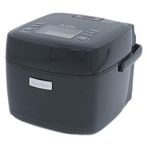 ★【新品(開封のみ)】 三菱電機 IHジャー炊飯器 備長炭 炭炊釜 3.5合炊き NJ-SED06-B 黒曜 [管理:1100046418]