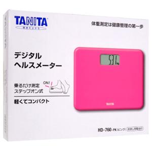 TANITA デジタルヘルスメーター HD-760-PK ピンク [管理:1100047388]｜excellar-plus