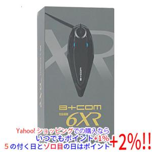 B+COM SB6XR ブラック シングルユニット B＋COM（ビーコム） サインハウス SB6XR Bluetooth インターコム