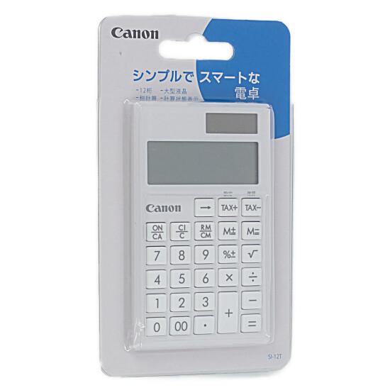 【ゆうパケット対応】CANON ポケットサイズ電卓 12桁 SI-12T [管理:110004897...